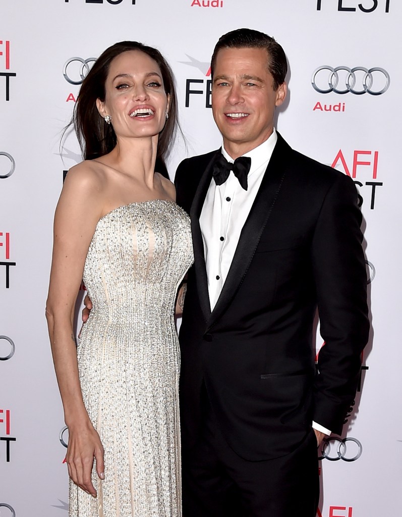 Angelina Jolie and Brad Pitt