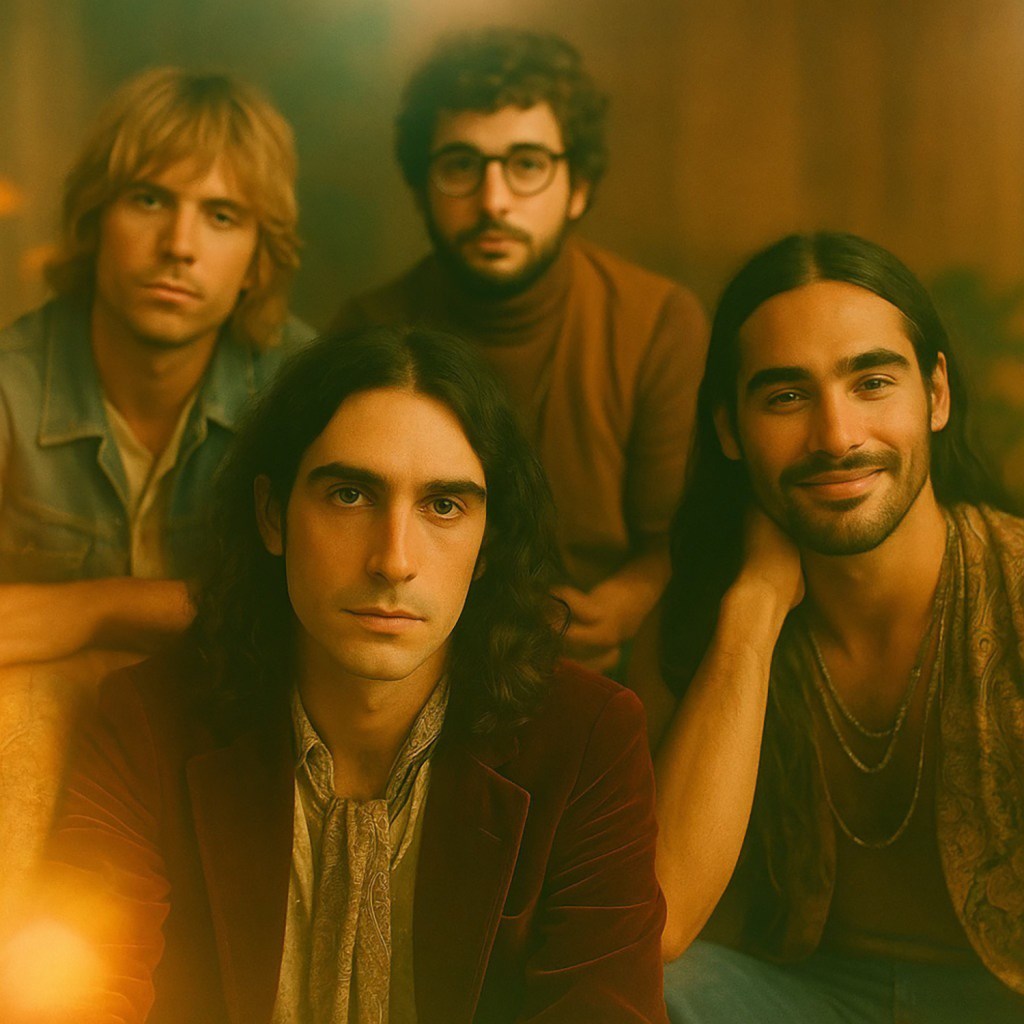 Band portrait of The Velvet Sundown.