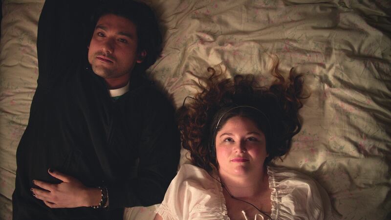Michael Zegen and Megan Stalter.