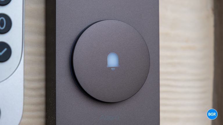 Aqara Doorbell Camera Hub G410 button