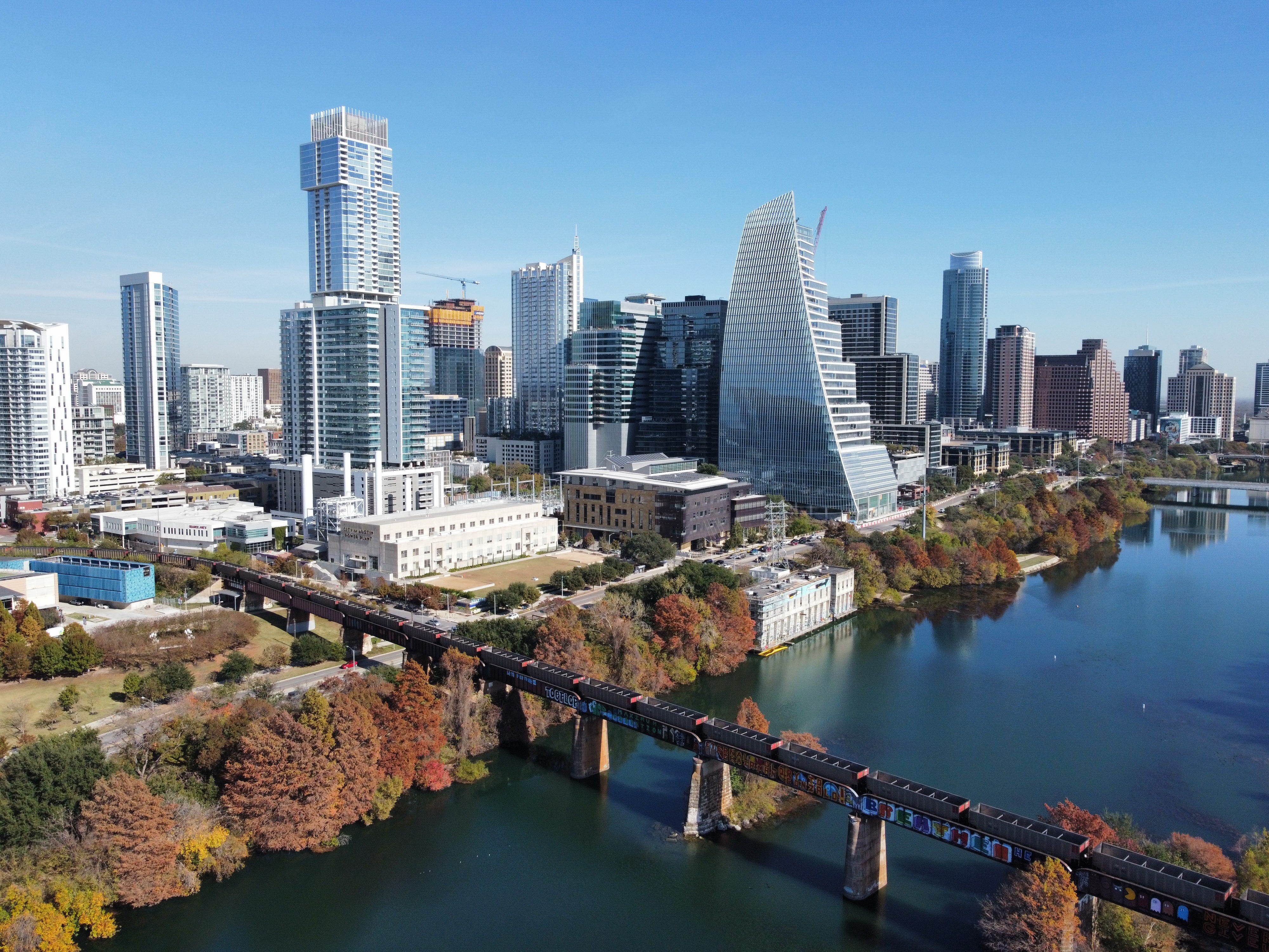 A city view of Austin, Texas.