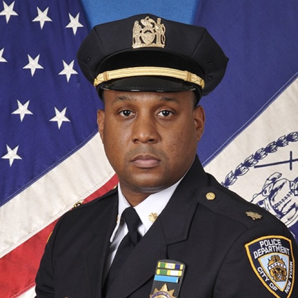 Portrait of former NYPD Inspector Terrell Anderson.