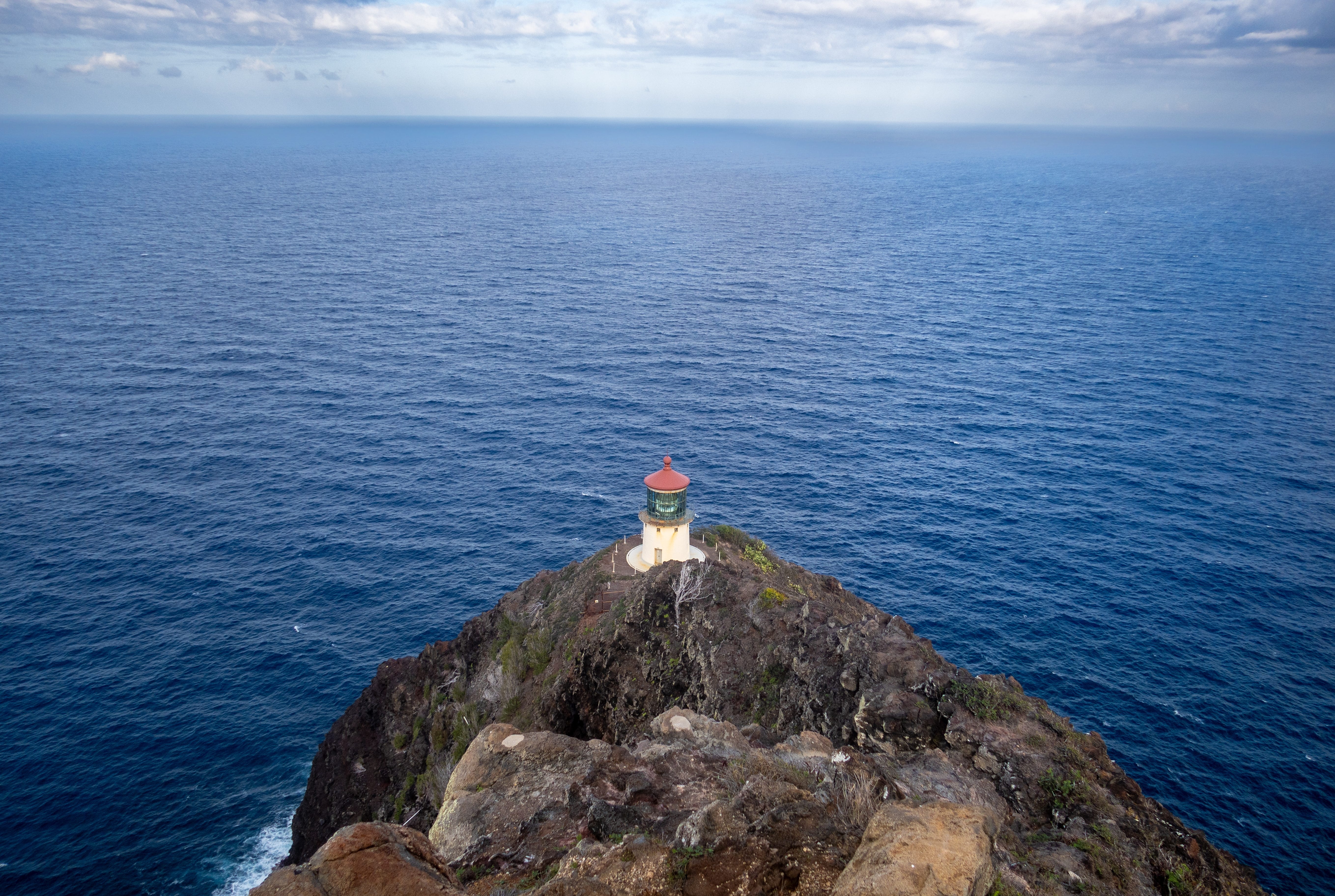 Makapuu Lighthouse in Oahu, Hawaii.