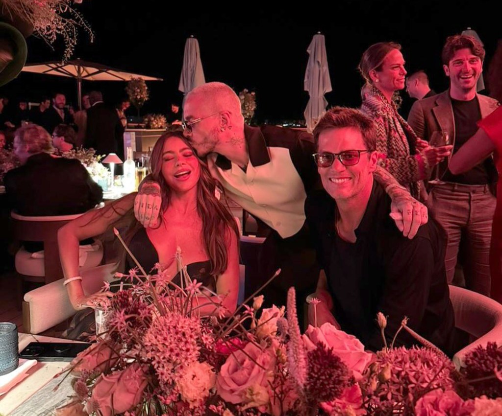 Sofia Vergara and Tom Brady