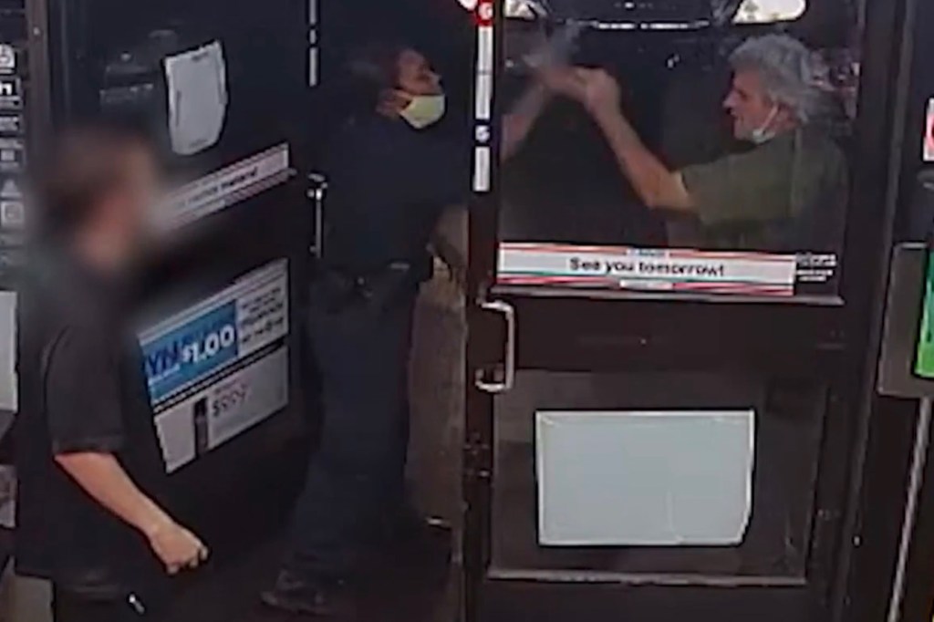 Martin attempted to disarm the security guard several times before he was shot. 
