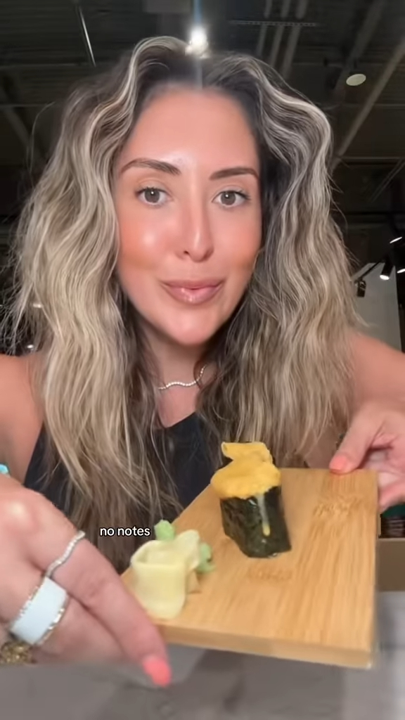 The food influencer has 36,600 followers on Instagram and another 16,000 on TikTok.