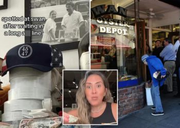 Legendary California seafood restaurant clashes with ‘glamorous’ influencer who ignited backlash over Trump hat