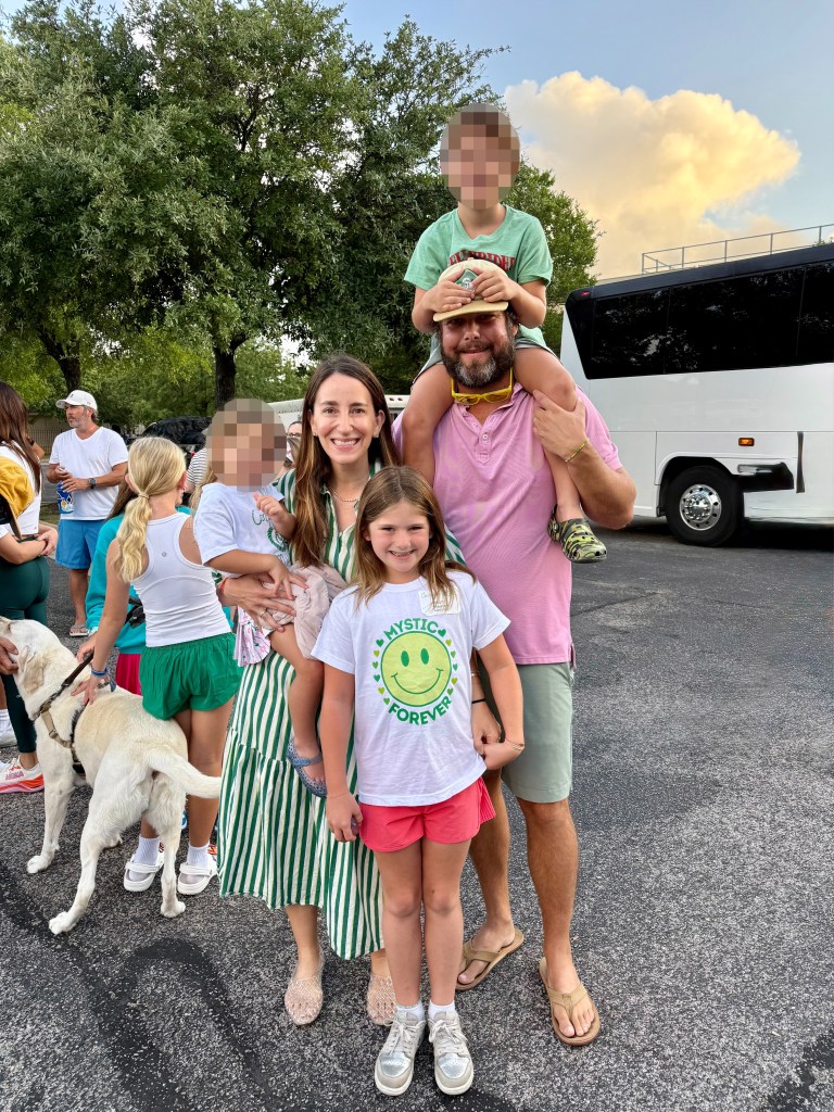 Family photo of Mary Stevens and her family.