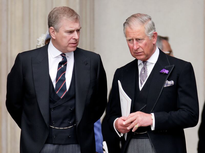 Prince Andrew won a battle of willis with his brother, King Charles