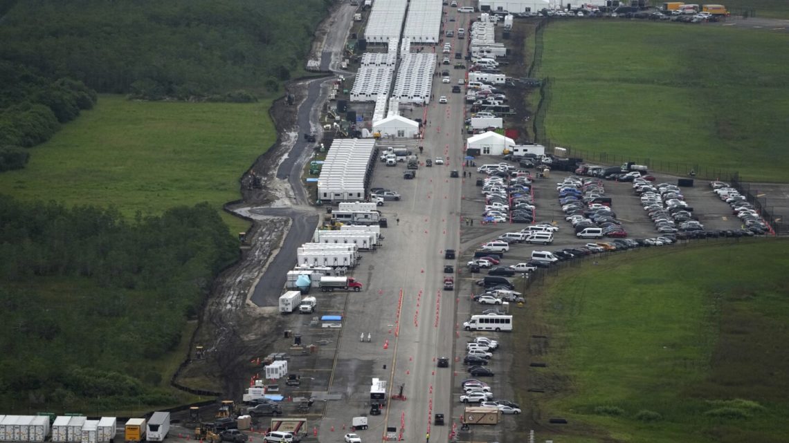 Detainees describe worms in food, sewage near beds inside ‘Alligator Alcatraz’