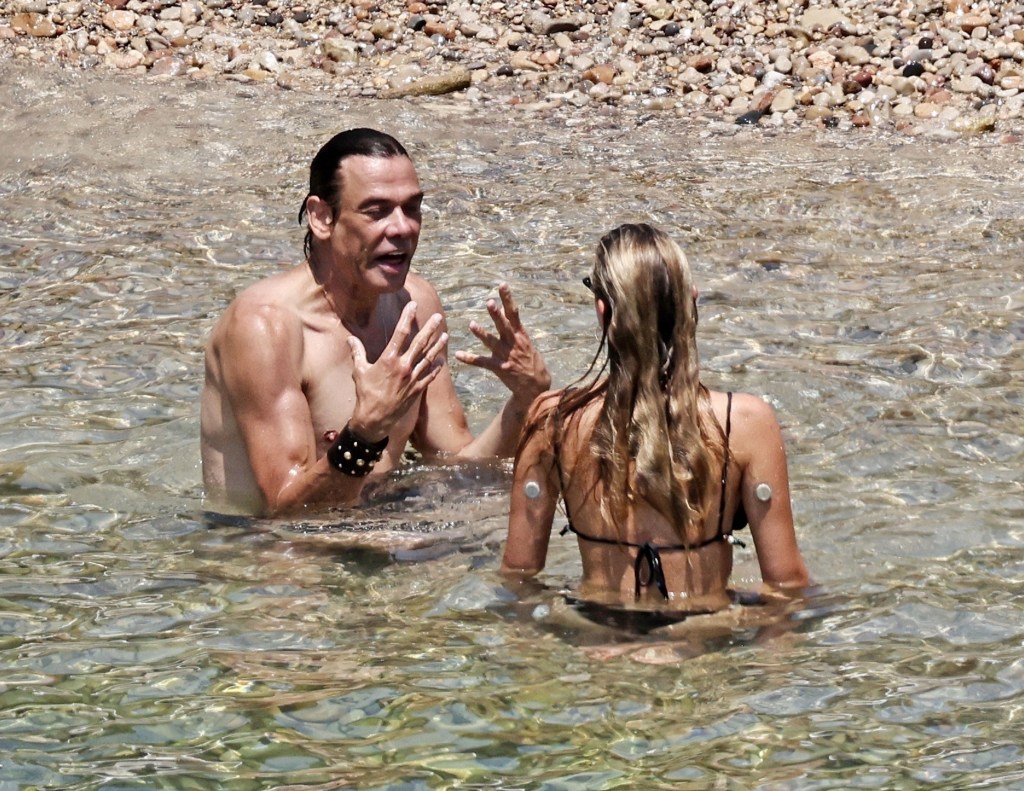 Marcus Piggott and Lila Moss