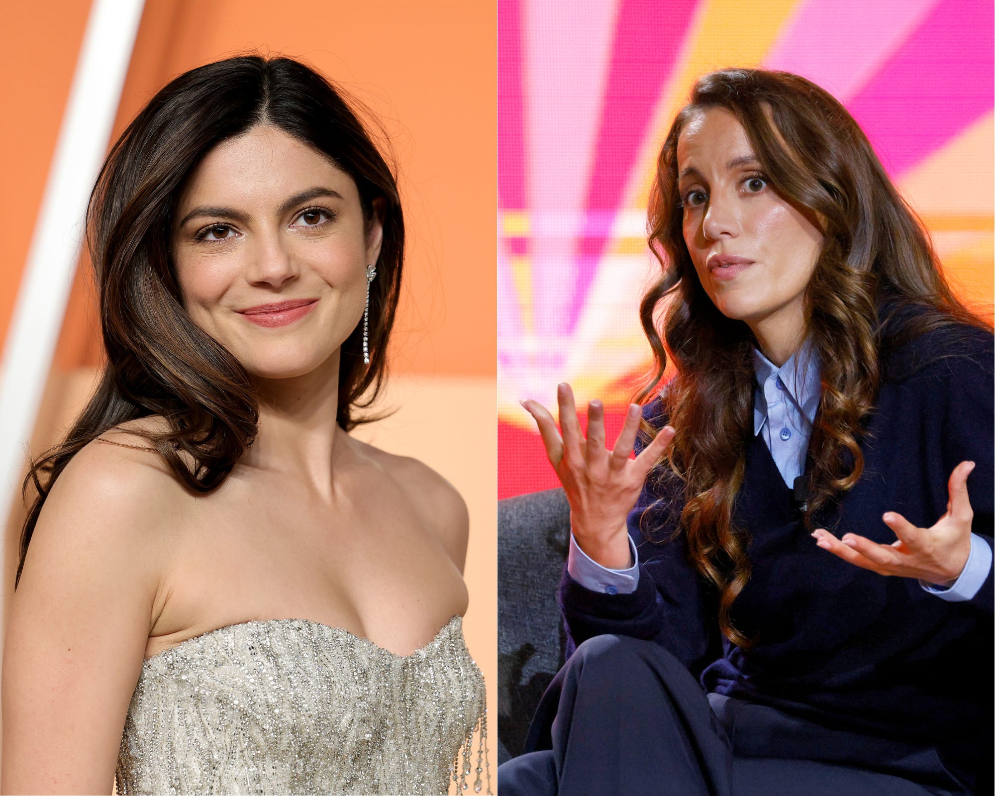 Monica Barbaro and Mira Murati