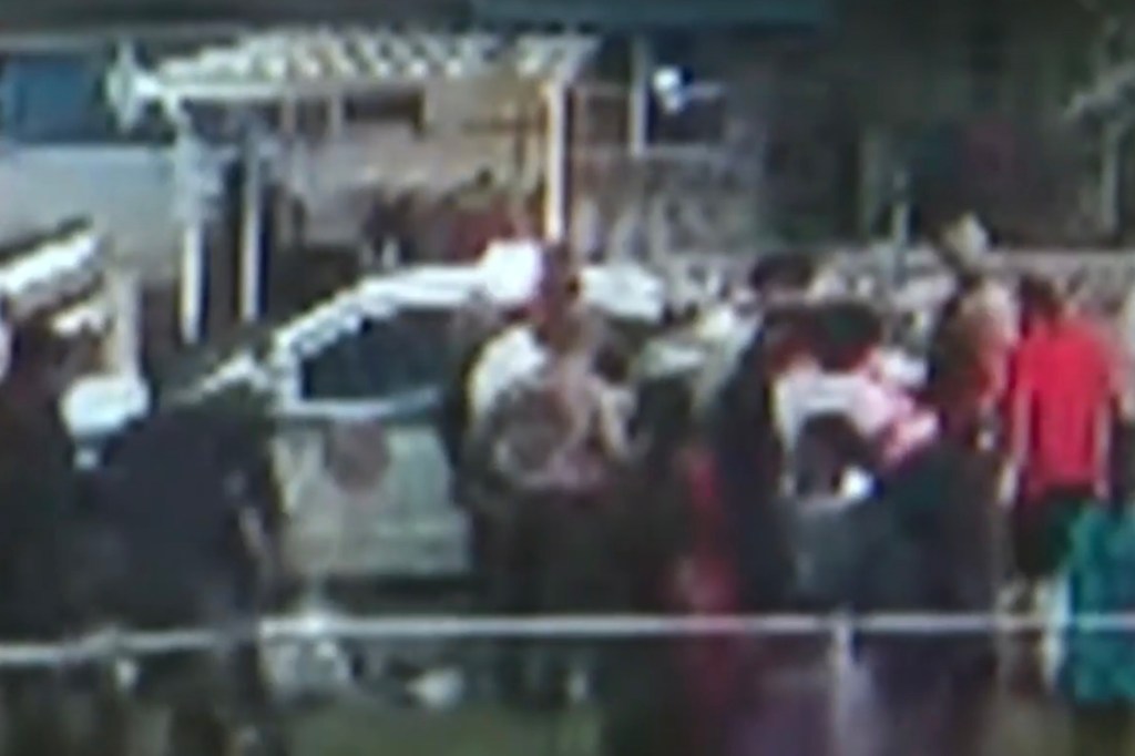 Community members sprang into action and chased down Johnson, holding him until police showed up, the sheriff's office said.