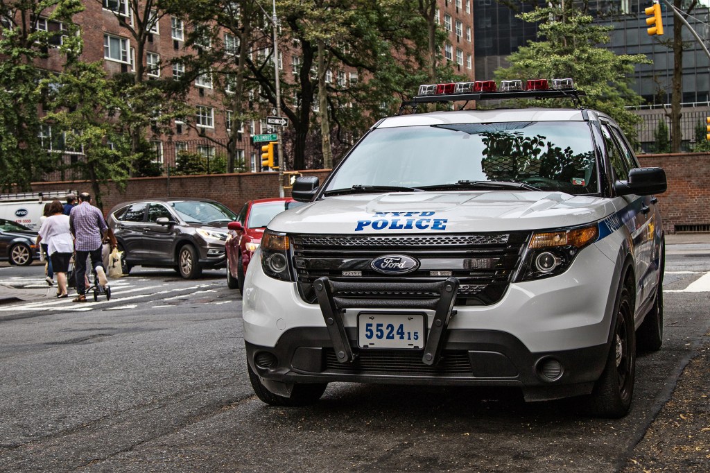 NYPD police car.