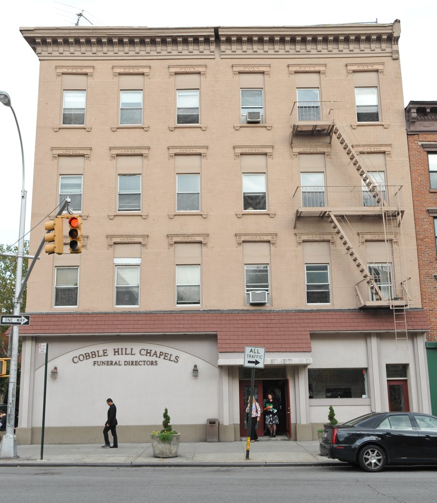 Cobble Hill Chapels funeral home in Brooklyn.