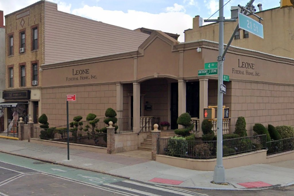 Leone Funeral Home, Inc. at 696 4th Ave, Brooklyn, NY 11232.