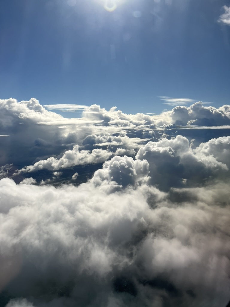 Image of the sky with clouds