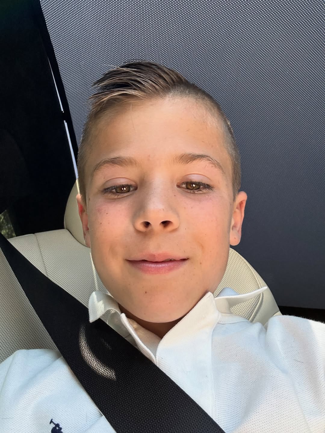 Emily Simpson's son, Luke.