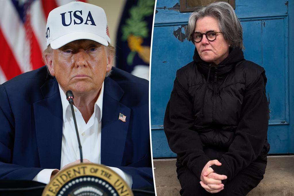 President Trump is considering revoking Rosie O’Donnell’s US citizenship: ‘Threat to humanity’