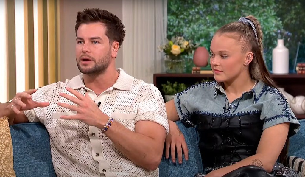 Jojo Siwa and Chris Hughes