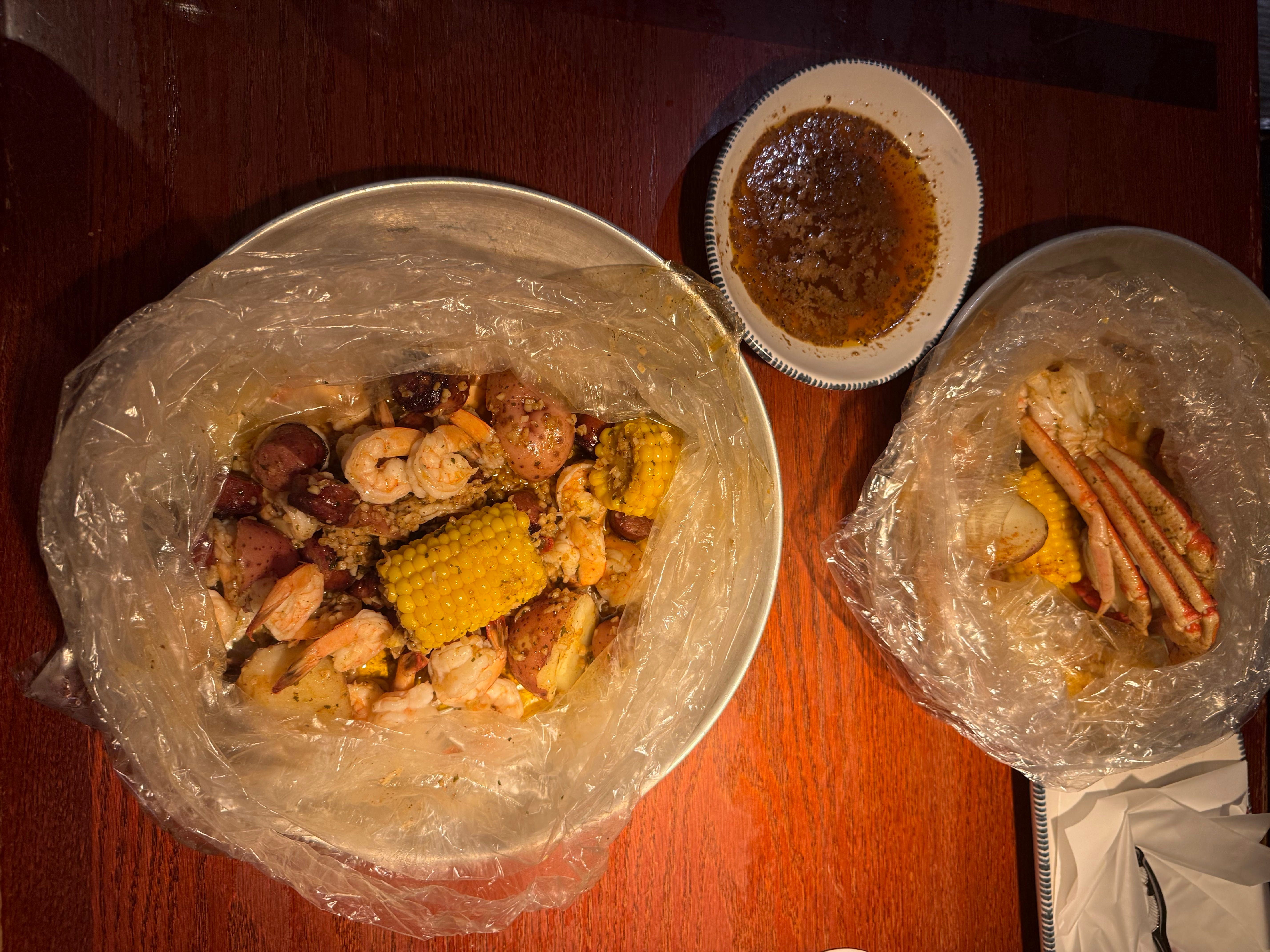 Red Lobster seafood boils and cajun butter