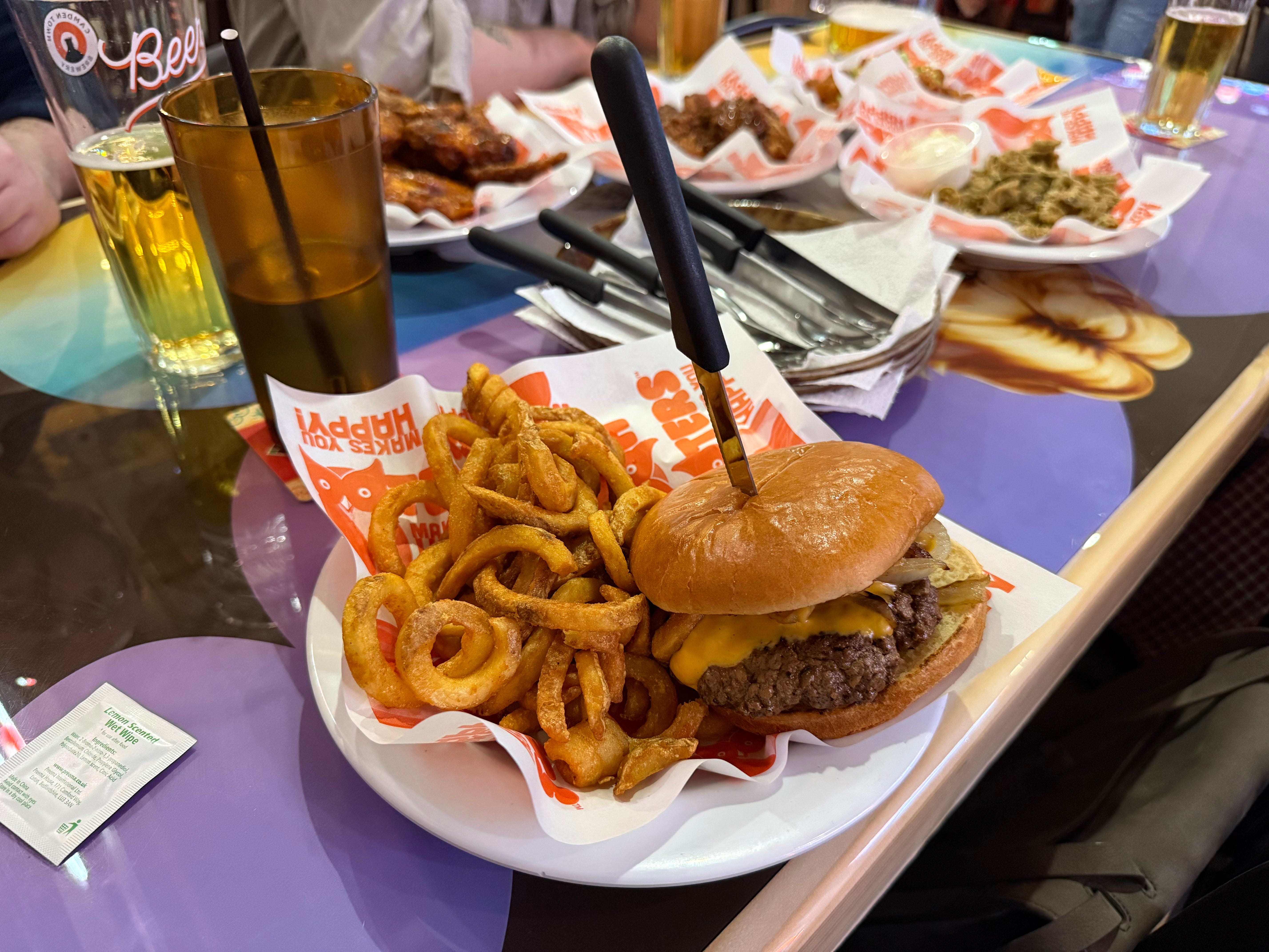 Hooters food