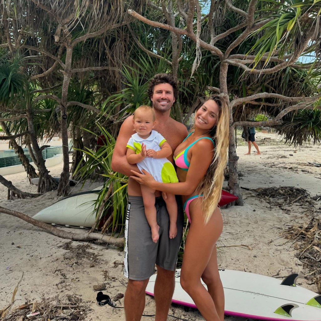 Brody Jenner, Tia Blanco and their daughter Honey.