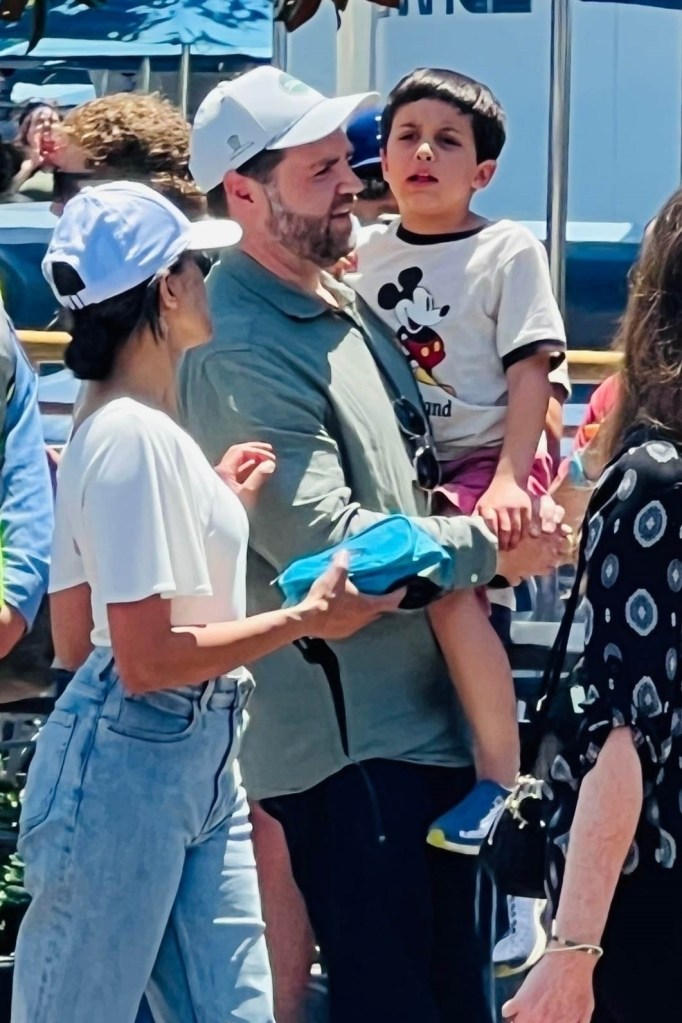 JD Vance and his family at Disneyland.