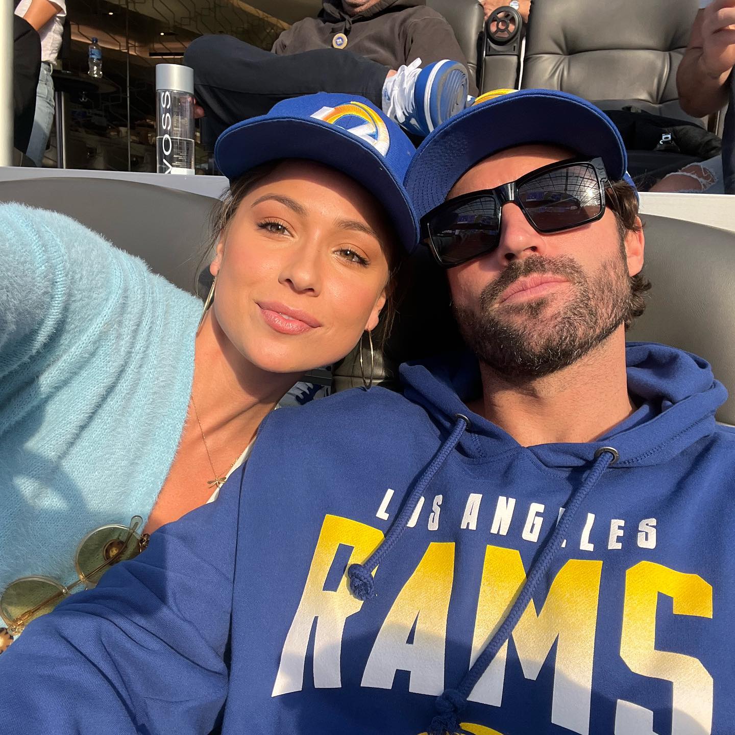 A selfie of Brody Jenner and Tia Blanco