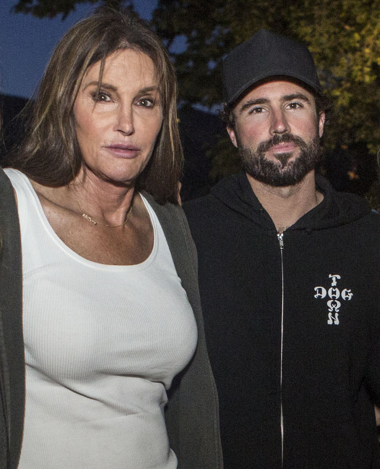 Caitlyn Jenner and Brody Jenner in 2019