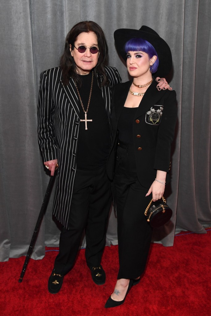  Ozzy Osbourne and  Kelly Osbourne attend the 62nd Annual GRAMMY Awards at STAPLES Center on January 26, 2020 in Los Angeles, Calif