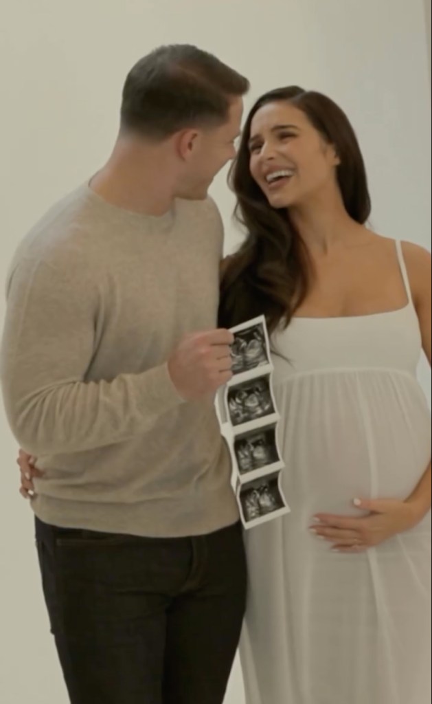 Olivia Culpo and Christian McCaffrey via Instagram in March 2025