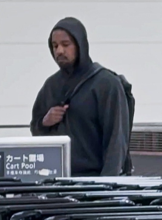 Kanye West spotted in Tokyo.