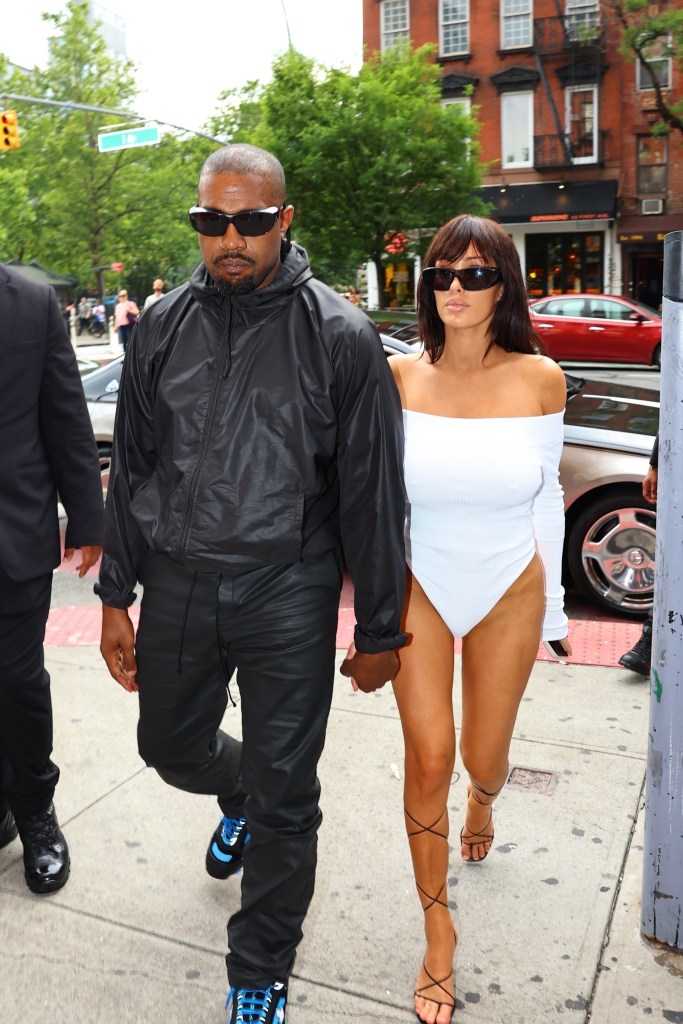 Kanye West and Bianca Censori were spotted arriving at the iconic Lucien French Restaurant in New York