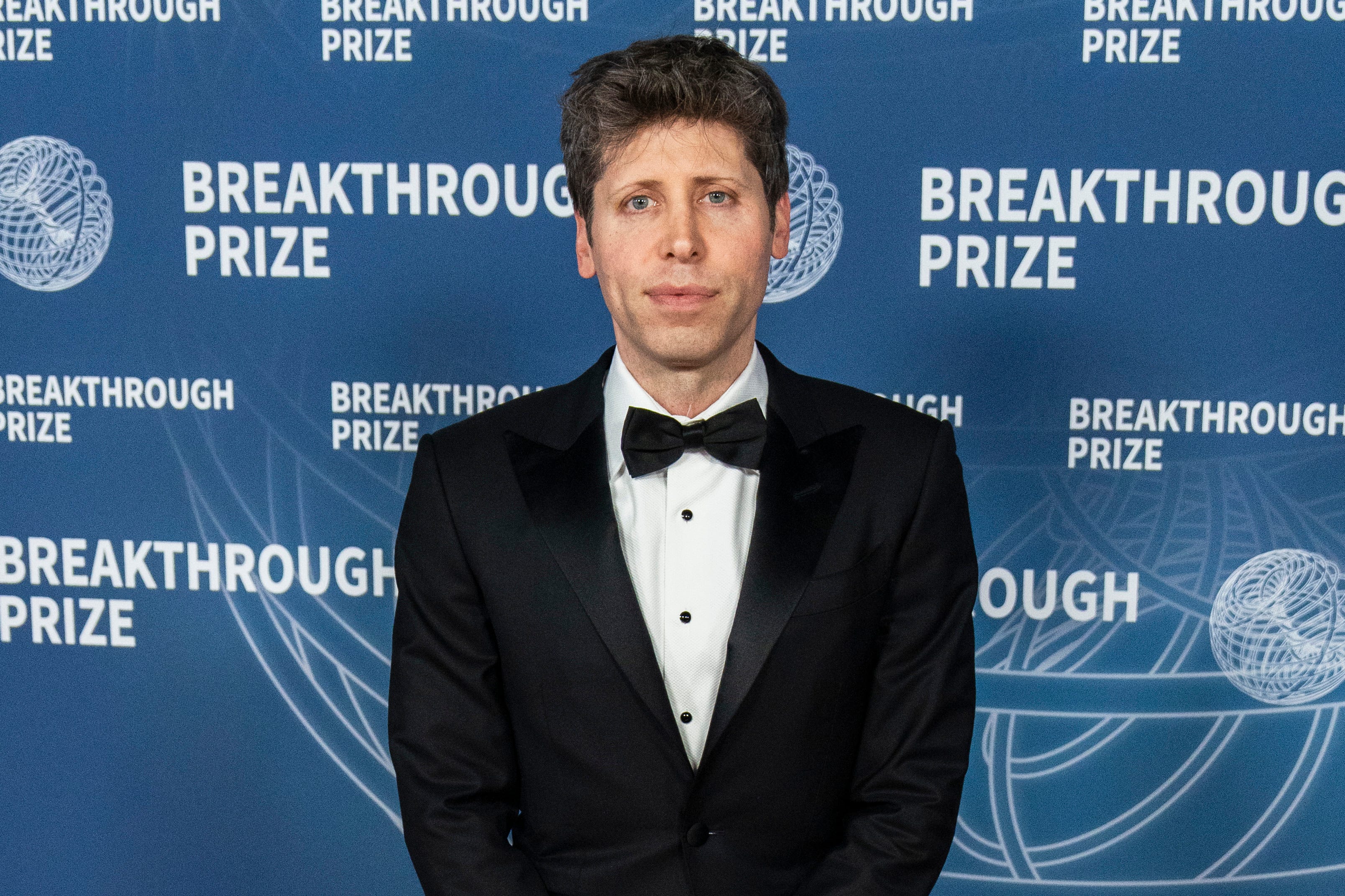 Sam Altman attends the 2025 Breakthrough Prize Ceremony in April.