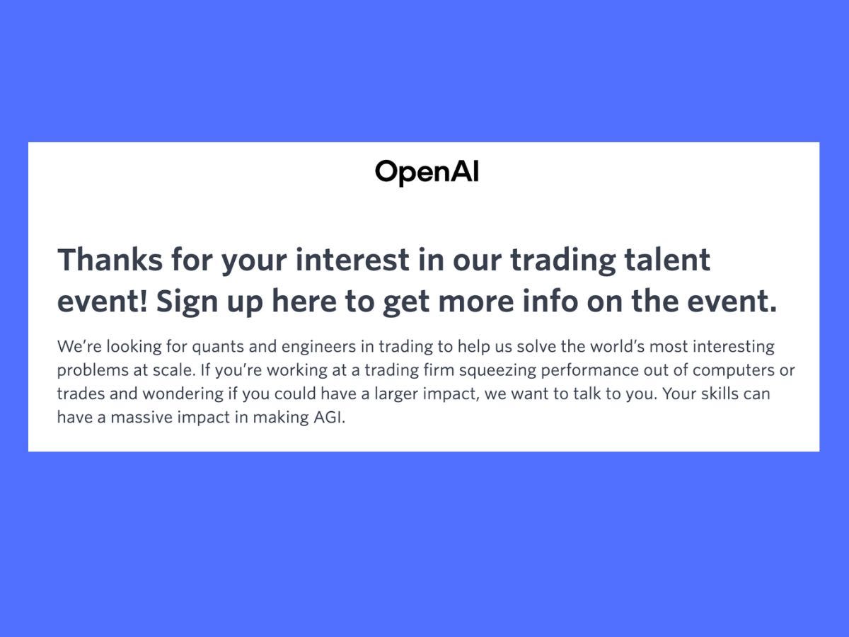Open AI invite screenshot