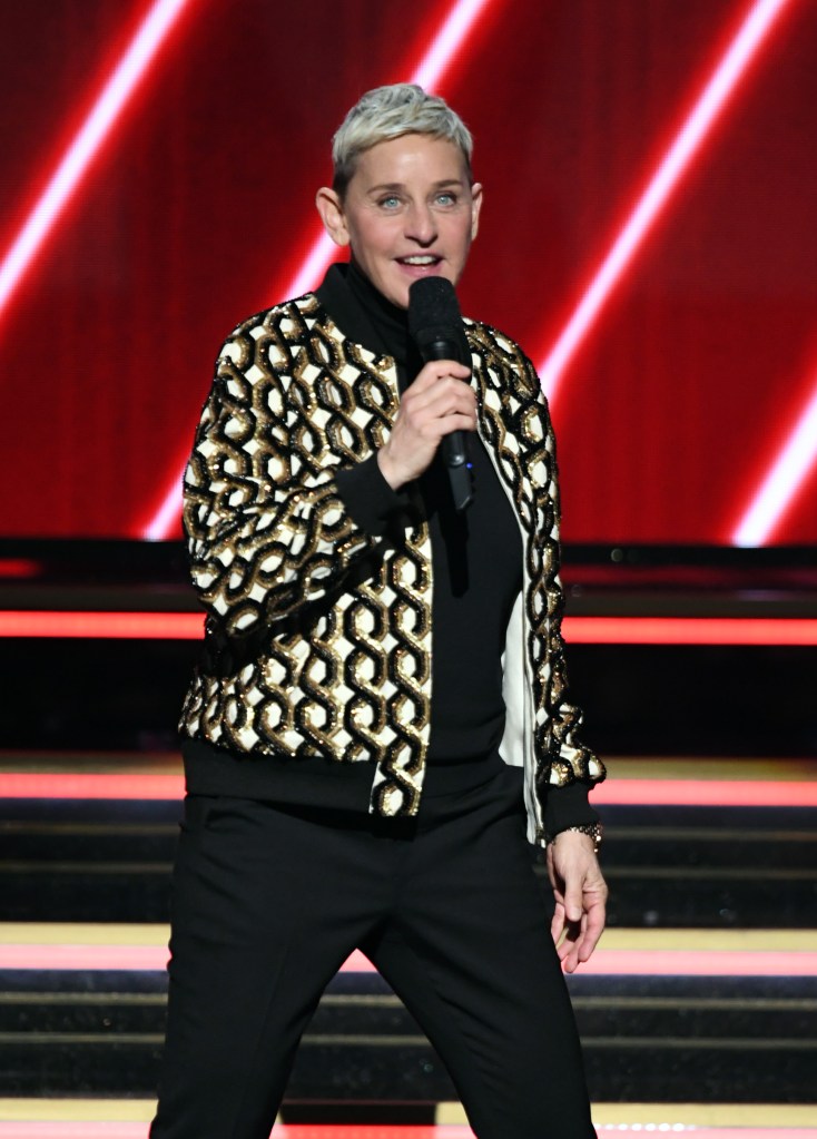 Ellen DeGeneres in January 2020