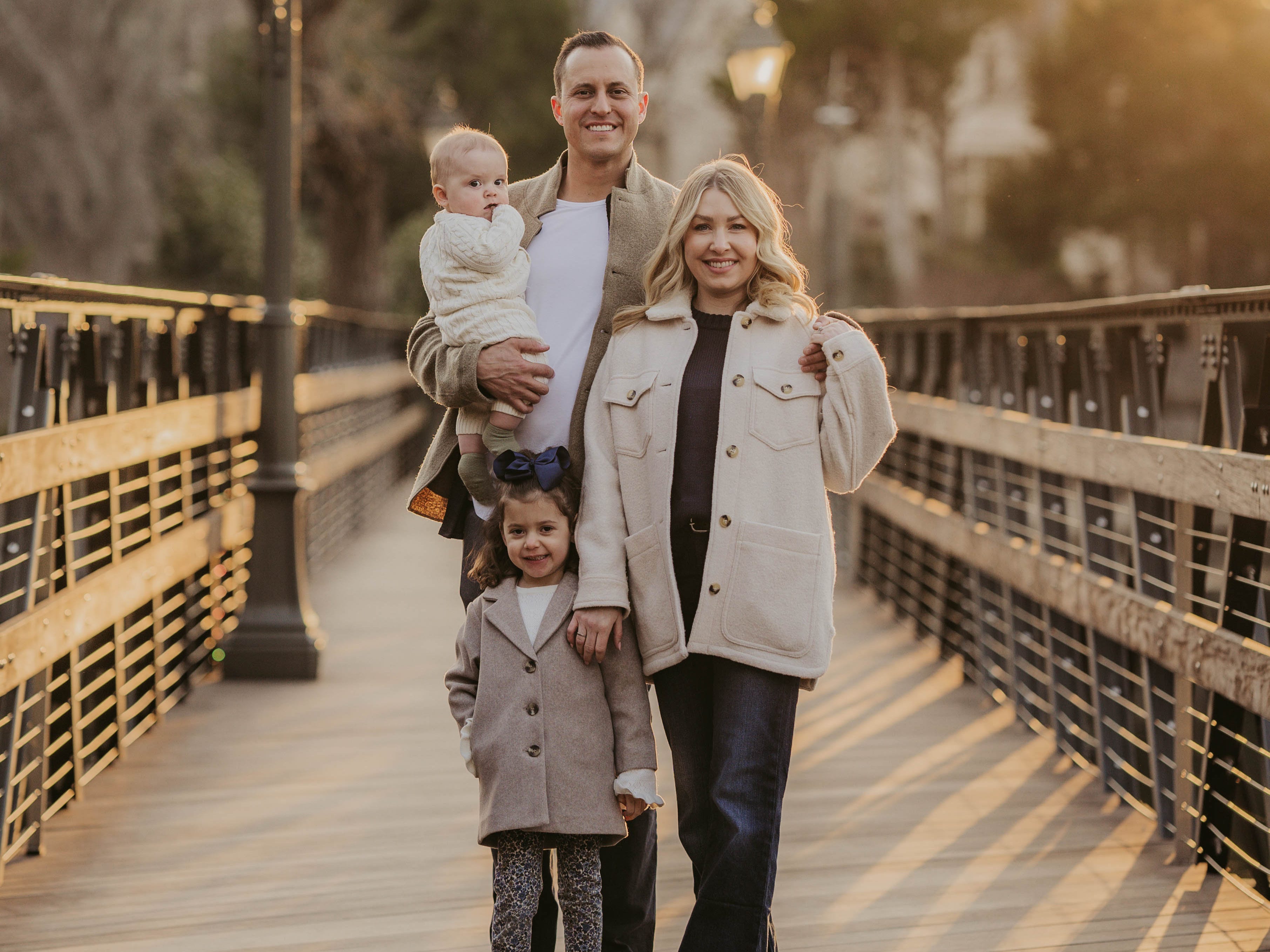 Cody Barbo and his family