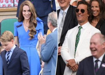 ‘Southern gentleman’ Matthew McConaughey praised for sweet gesture upon Prince William and Kate Middleton’s Wimbledon arrival