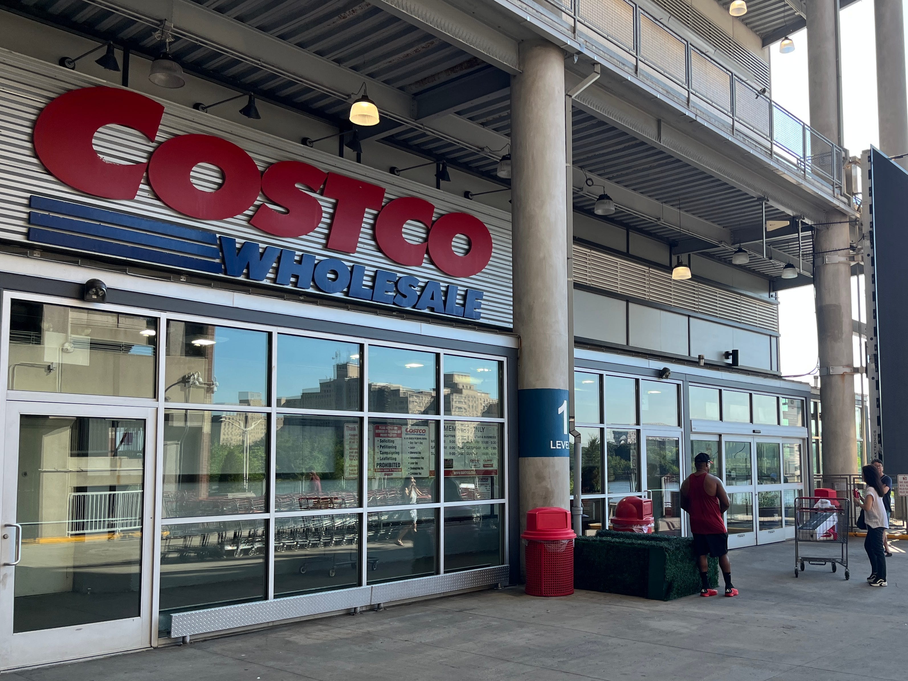 Costco at 8:56 a.m.