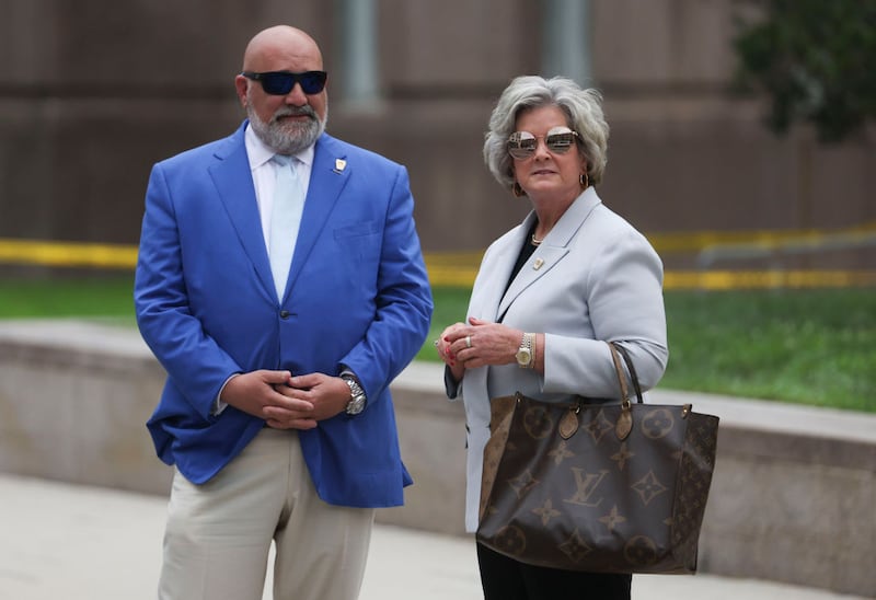 Chris LaCivita, left, and Susie Wiles, right.