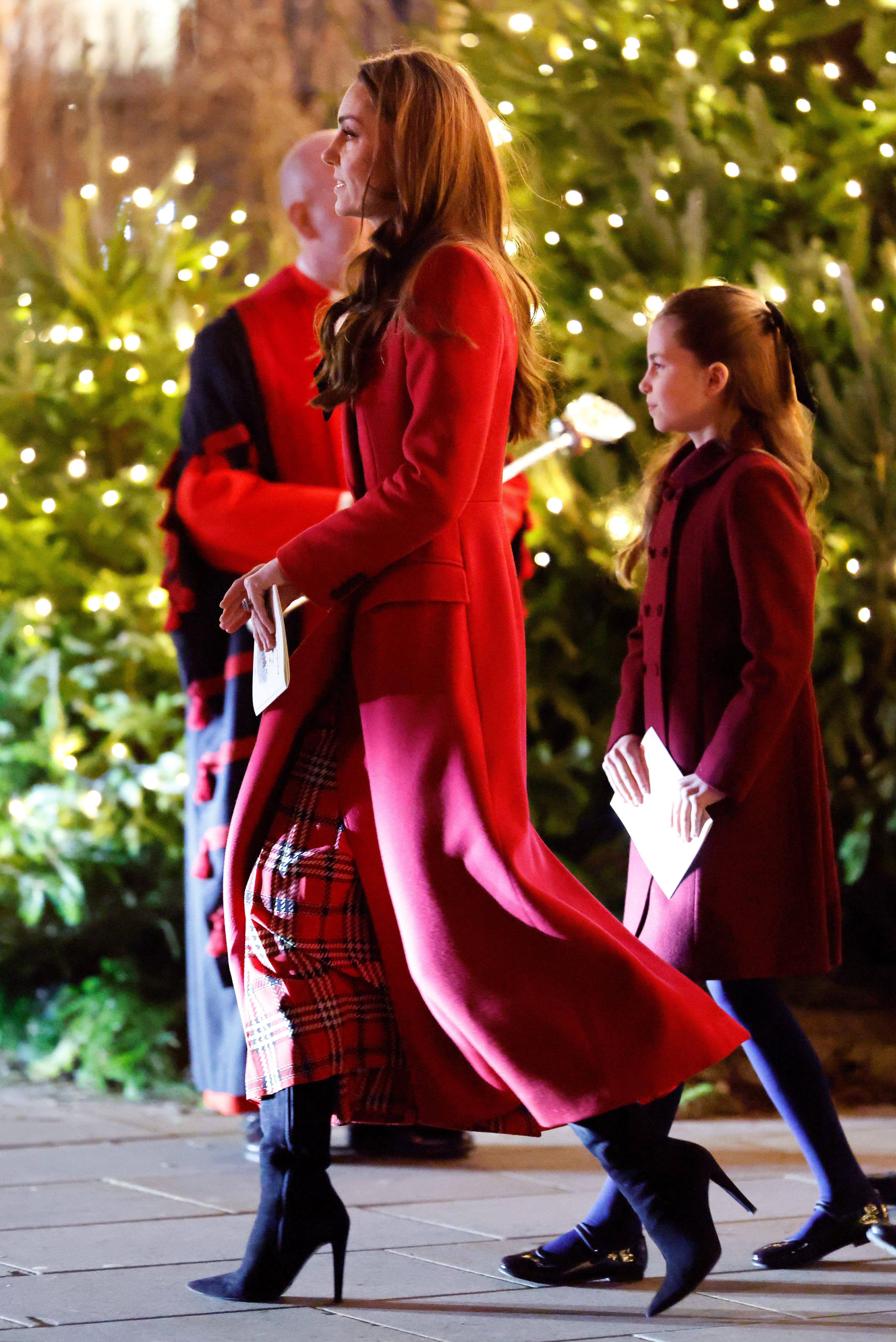 Kate Middleton and Princess Charlotte in December 2024.