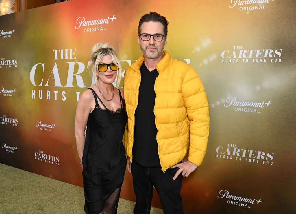 Tori Spelling and Ryan Cramer