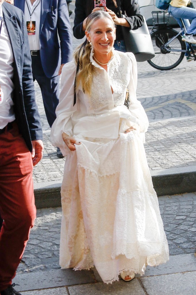 Sarah Jessica Parker in NYC in May 2025