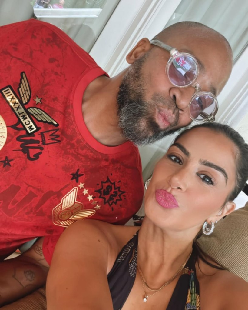 Aida Abramyan-Short with Columbus Short 