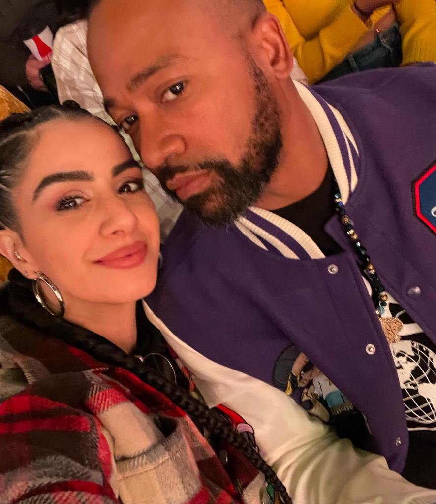 Aida Abramyan-Short with Columbus Short