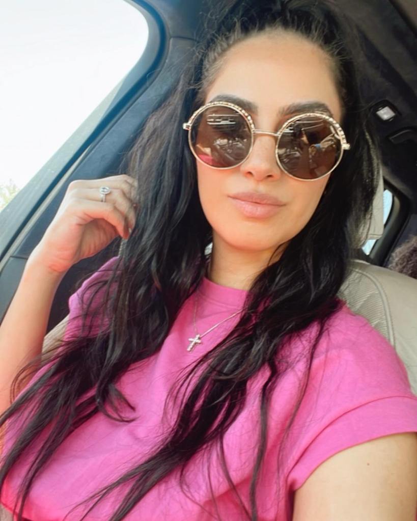 Aida Abramyan-Short poses for a selfie.