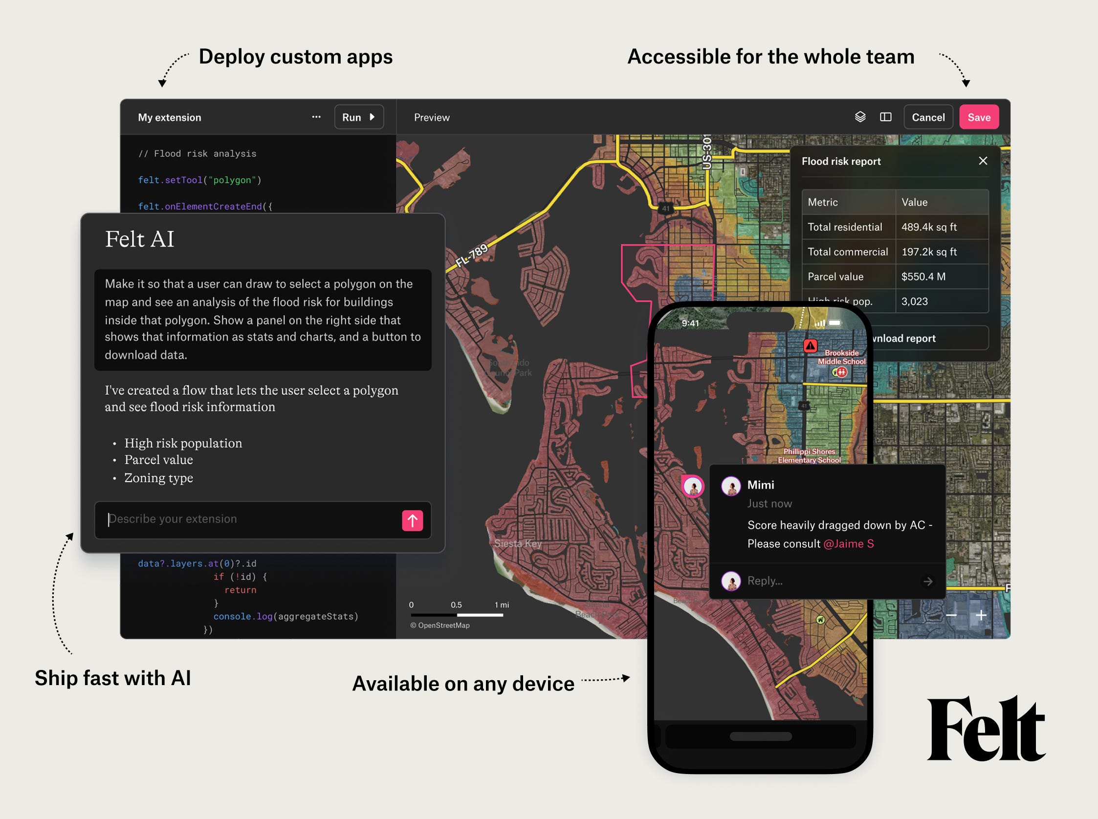 Felt's AI driven platform.