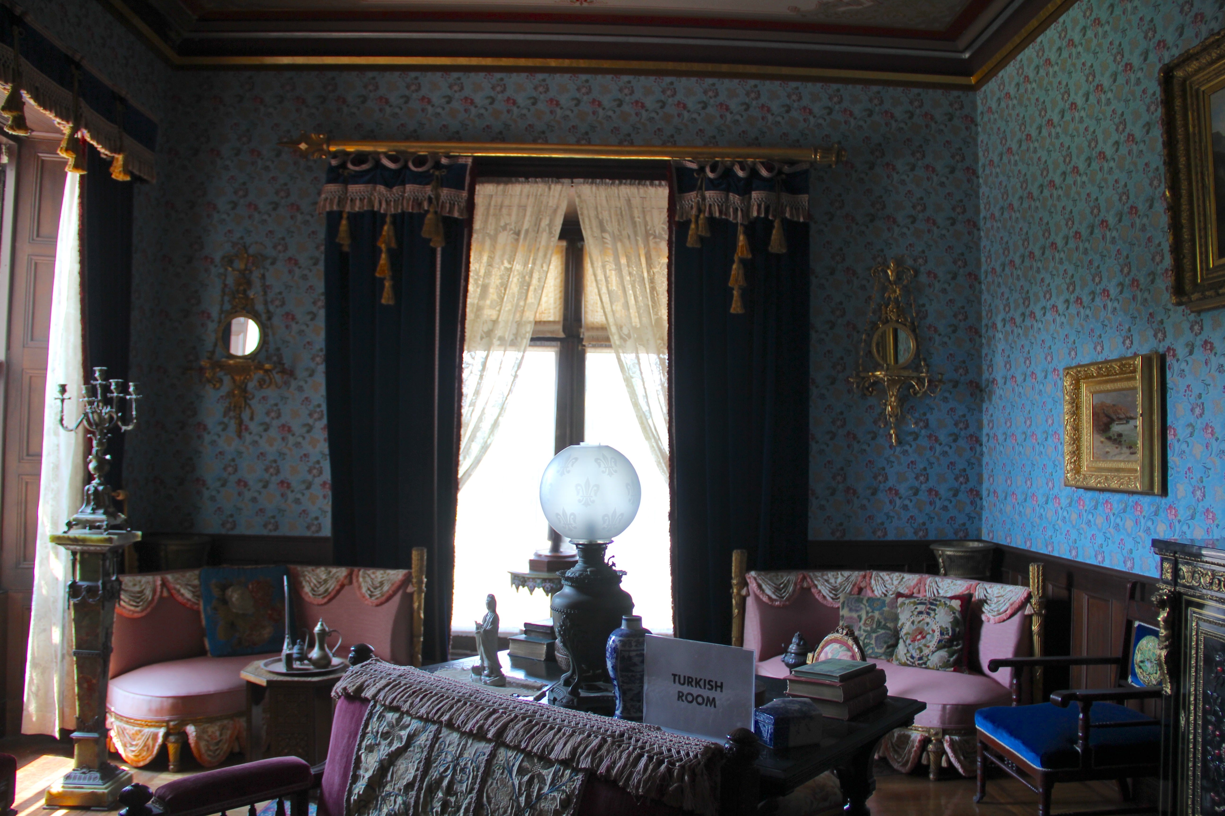 The Turkish Room at Chateau-sur-Mer.