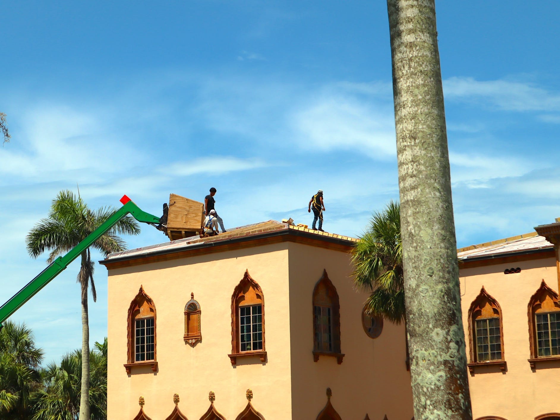 repairs at ca' d'zan after 2024 hurricanes